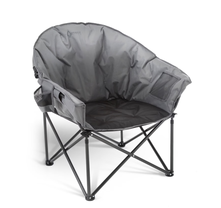 Oversized Heavy-Duty Club Folding Camping Chair
